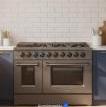 Fogão Crissair Austin Black 120: potência profissional e design Black Steel chegam à Center Garbin