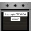 Forno a Gás CFE 40 G4 Grill Elétrico | Crissair