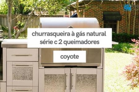 Churrasqueira à Gás Natural Série C 2 Queimadores | Coyote
