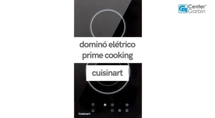 Dominó Elétrico Prime Cooking 2 Queimadores | Cuisinart