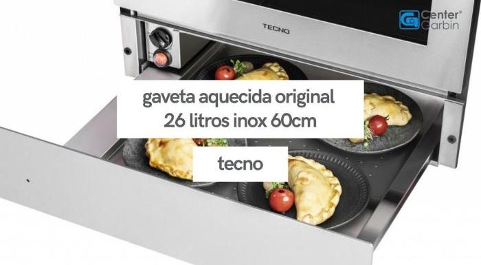Gaveta Aquecida Original 26 Litros | Tecno