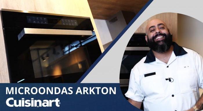 Forno Microondas Arkton com Grill Elétrico 38 Litros | Cuisinart