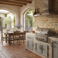 Verona ambientada área gourmet provençal