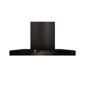 Coifa de Ilha Cuisinart Arkton Advanced 90cm Inox Preto 220V