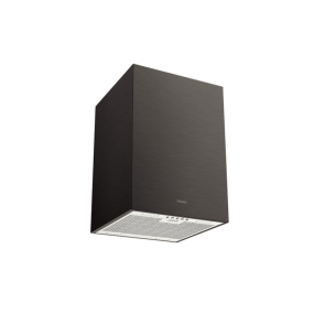 Coifa Tramontina Ilha Square Isla 40 Silent Black Steel 40cm 220V