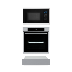 Combo Evol - Forno Elétrico de Embutir IX13, Forno Micro-ondas de Embutir 25L e Gaveta Aquecida IX13