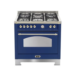 Fogão Lofra Dolcevita Azul 5 Bocas Forno Elétrico 90cm 220V