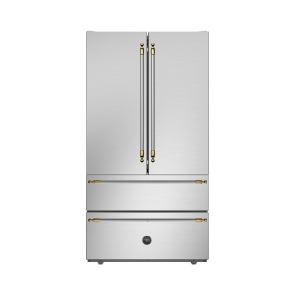 Refrigerador Bertazzoni Heritage French Door 636L 91cm Inox 110V