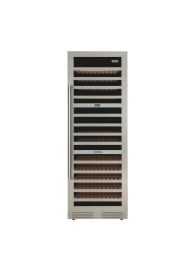 Adega de Vinhos Tecno Professional 141 Garrafas 3 Zonas de Embutir 220V - Abertura para Direita