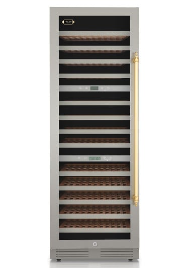 Adega de Vinhos Tecno Vintage 141 Garrafas 3 Zonas de Embutir 220V - Abertura para Esquerda