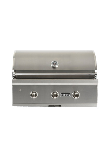Churrasqueira à Gás Coyote Série C 3 Queimadores Inox 86cm 110V - C2C34LP