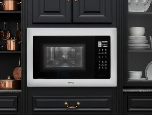 Forno Micro-ondas Evol de Embutir C13 Inox 25L 60cm