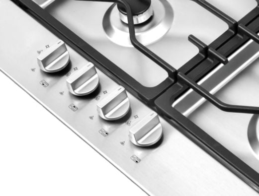 Detalhes do acendimento super automático do Cooktop Evol Riva