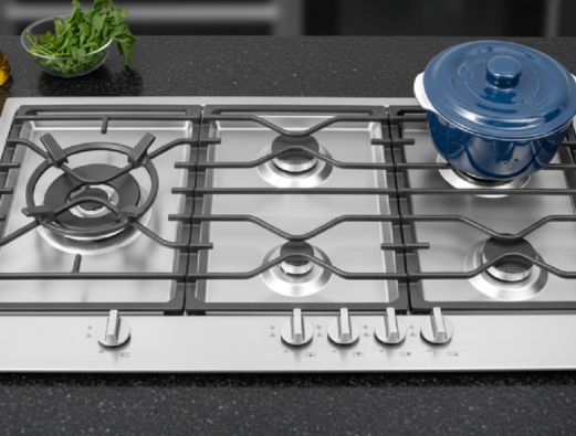 Design compacto do Cooktop Evol Riva