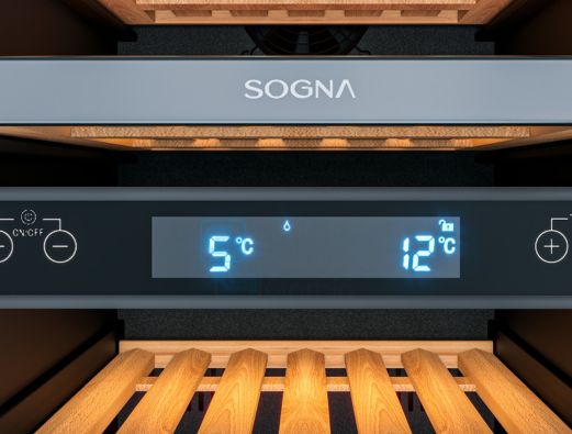 Adega Sogna Sense 28 Garrafas Dual Zone 220V - Organiza&ccedil;&atilde;o Impec&aacute;vel em Espa&ccedil;o Otimizado