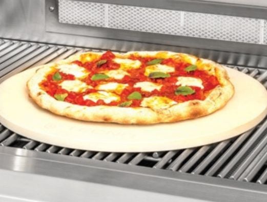 Pedra para pizzas de cordierita da churrasqueira Tecno