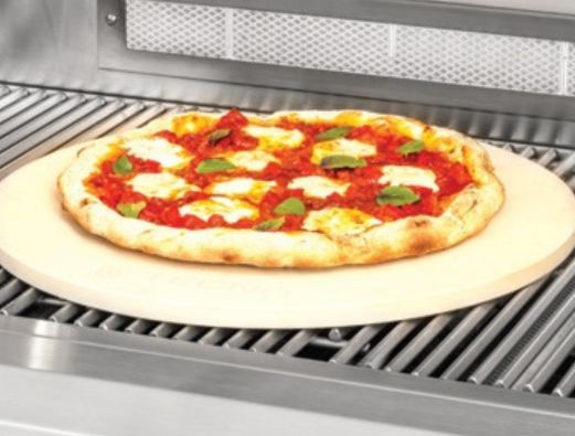 Pedra para pizzas de cordierita da churrasqueira Tecno
